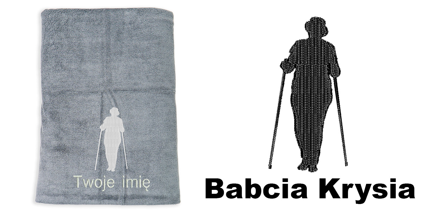 ręcznik szybkoschnący z mikrofibry dla fana nordic walking dla aktywnej mamy babci